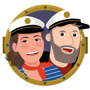 livre à deux dans le même bateau steph et val