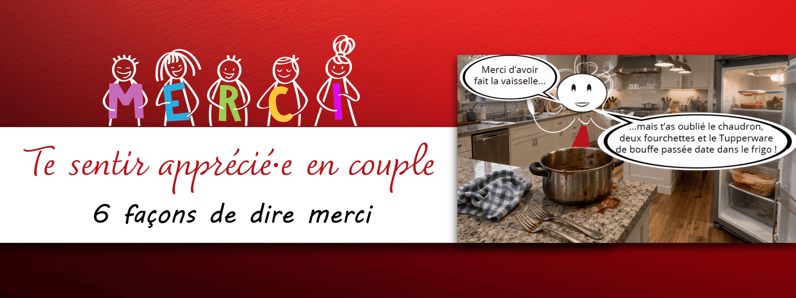 6 façons de dire merci