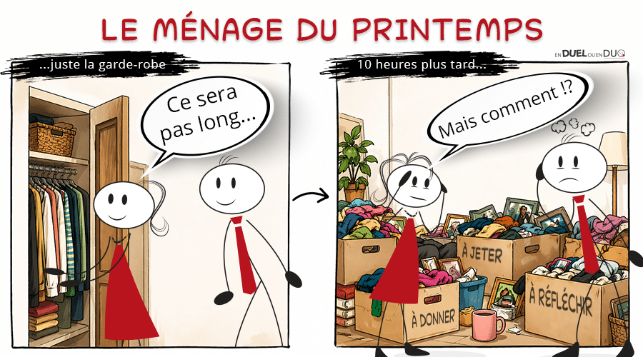 ménage du printemps en couple